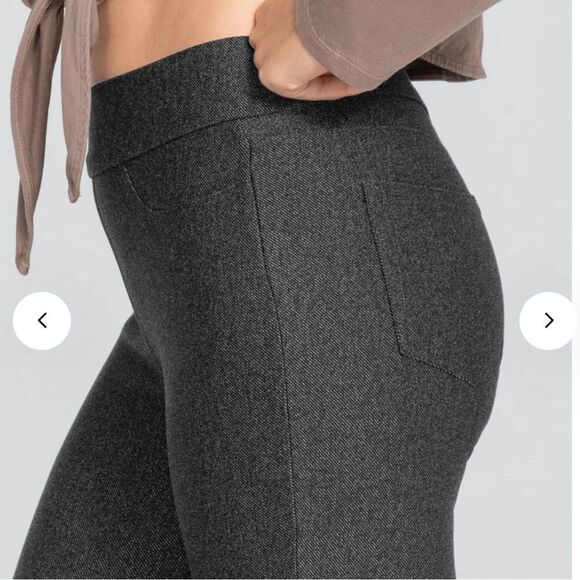 Honeylove shaping Gray dress pants- like new!EUC! Size small - Picture 4 of 10